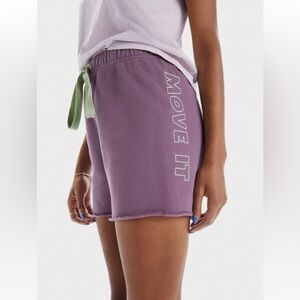 MOTHER The Bender Short Fray - Move It - Size Small - Purple - EUC